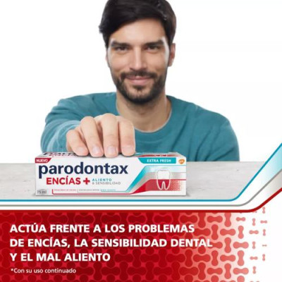 Parodontax Encías + Sensibilidad 2x75ml: Protección y Frescura