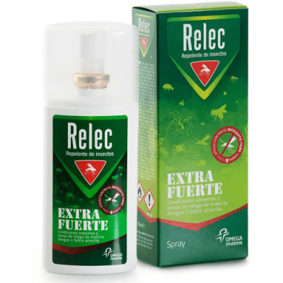 Relec Spray Antimosquitos Extra Fuerte 75ml | Protección eficaz