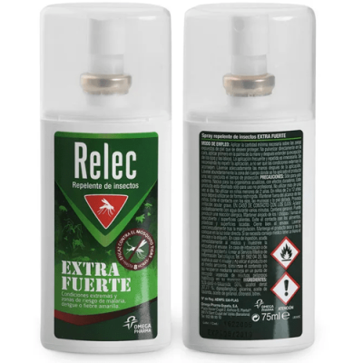 Relec Spray Antimosquitos Extra Fuerte 75ml | Protección eficaz