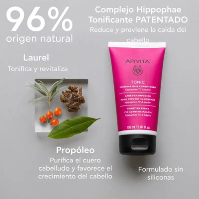Apivita Acondicionador Tonificante Cabello Fino 150ml