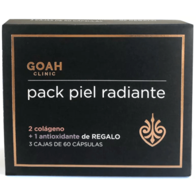 Goah Clinic Pack Piel Radiante 3x60 Cápsulas Antiedad