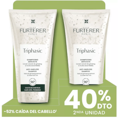 René Furterer Triphasic Champú Anticaída 2x200ml Fortalecedor