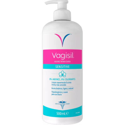 Gel de Higiene Íntima Floral para Piel Sensible, Sin Jabón