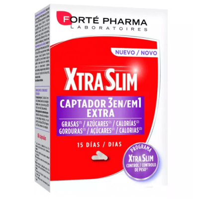 Forté Pharma XtraSlim Captador 3 en 1 para control de peso
