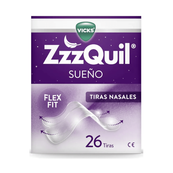 ZZZQUIL TIRAS NASALES 26 TIRAS