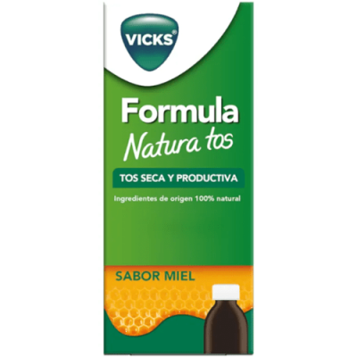Vicks Formula Natura Tos con Miel: Alivio Natural para la Garganta