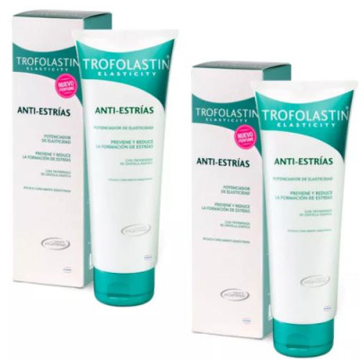 Trofolastin Anti-estrías 2x250ml Gel eficaz y regenerador