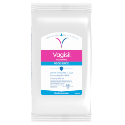 Toallitas íntimas Odor Block: frescura y protección duradera