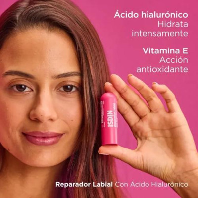 Isdin Reparador Labial Stick Rosa 4g - Protección y Color Labios