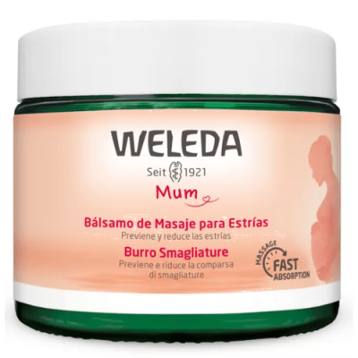 Weleda Bálsamo de Masaje para Estrías 150ml Previene y Suaviza