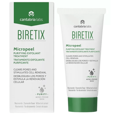 Biretix Micropeeling Exfoliante 50ml para poros y renovación