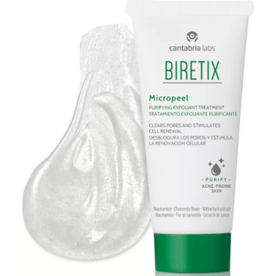 Biretix Micropeeling Exfoliante 50ml para poros y renovación