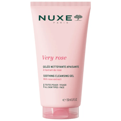 Nuxe Very Rose Gel Limpiador Calmante 150ml para Todo Tipo de Piel