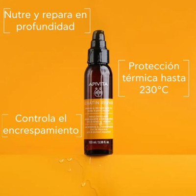 Apivita Keratin Repair Aceite Capilar 100ml - Brillo y Suavidad