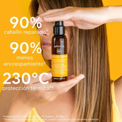 Apivita Keratin Repair Aceite Capilar 100ml - Brillo y Suavidad