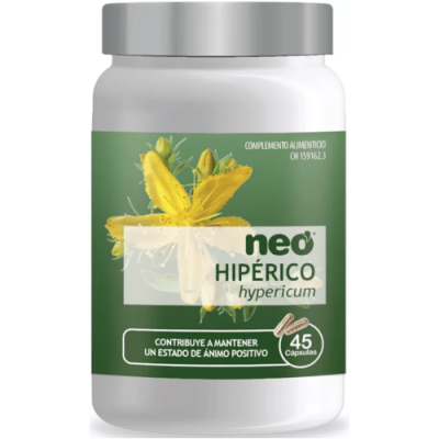 Neo Hipérico 45 cápsulas para trastornos neurodegenerativos
