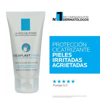 La Roche Posay Cicaplast Manos 50ml - Crema Reparadora Efecto Barrera