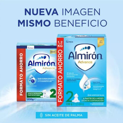 Almirón Advance 2 1200gr Leche de continuación desde 6 meses