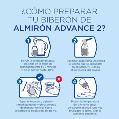 Almirón Advance 2 1200gr Leche de continuación desde 6 meses