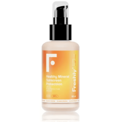 Protector solar mineral Freshly Cosmetics SPF 50, 100 ml, natural