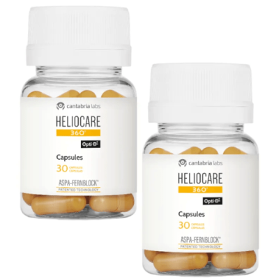 Heliocare 360 Cápsulas | Fotoprotección y Antioxidante 2x30
