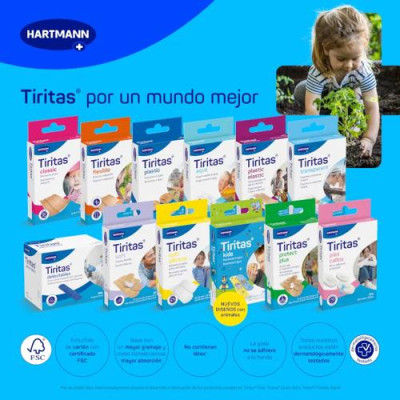 Tiritas Transparentes 20 Uds, Resistentes al Agua y Discretas