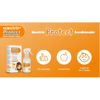 Neositrín Protect Spray Antipiojos 200ml | Previene y elimina piojos