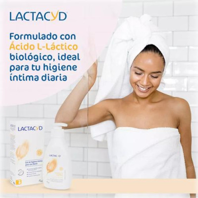 Lactacyd Intimo Gel 200ml, higiene íntima diaria para mujer