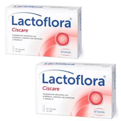 Lactoflora Ciscare Arándano, Vitamina C y Probióticos 2x30 cáps