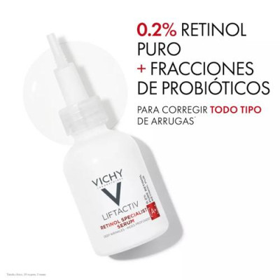 Vichy Liftactiv Sérum Retinol 30ml antiarrugas profundas noche
