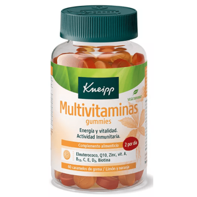 Kneipp Gummies Multivitaminas 60 uds - Energía y defensas diarias