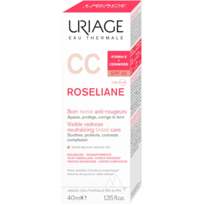 Uriage Roseliane CC Cream SPF30 40ml: corrige rojeces e hidrata
