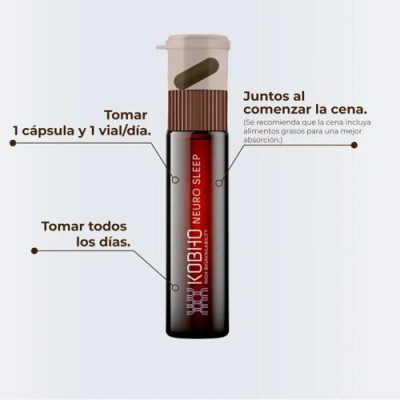 Kobho Neuro Sleep: Cápsulas para Insomnio, Estrés y Cognición