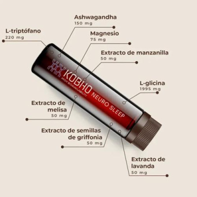 Kobho Neuro Sleep: Cápsulas para Insomnio, Estrés y Cognición
