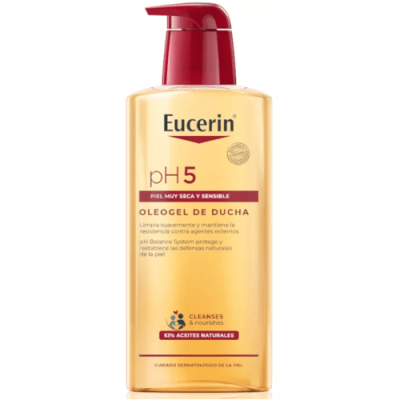 Eucerin pH5 Oleogel de Ducha 400ml - Hidratación para piel seca