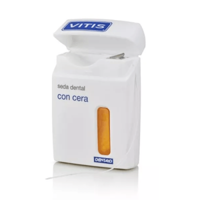 Seda Dental Vitis con Cera 55m: Limpieza Interdental Cómoda